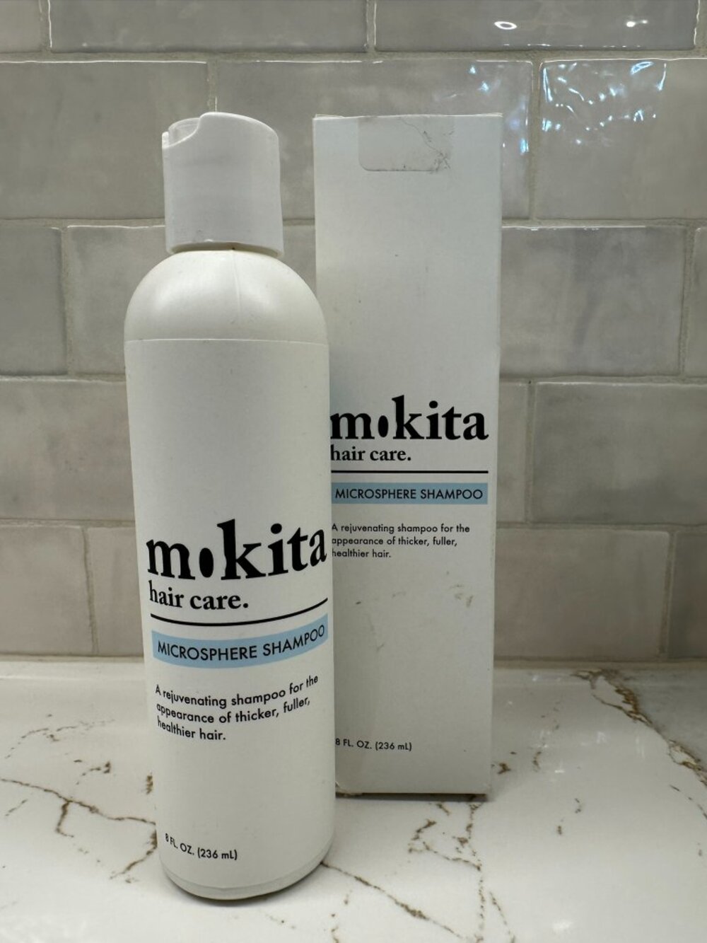 Mokita Hair Care Microsphere Hair Growth Shampoo with Biotin THICKENING VOLUME